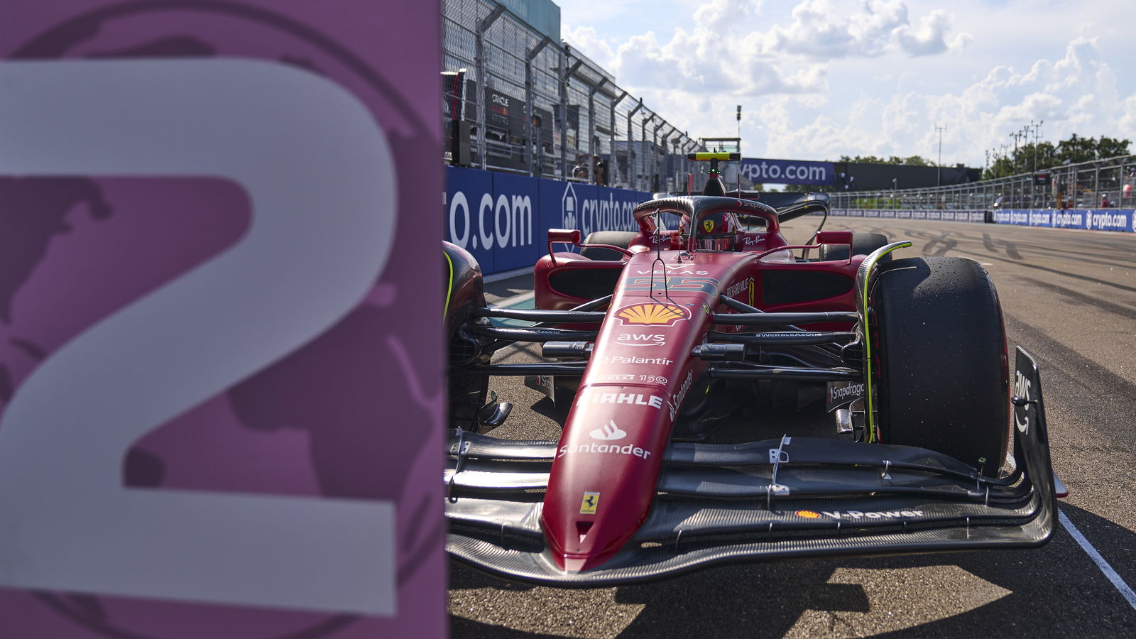 How Sainz bounced back from latest crash to the front row