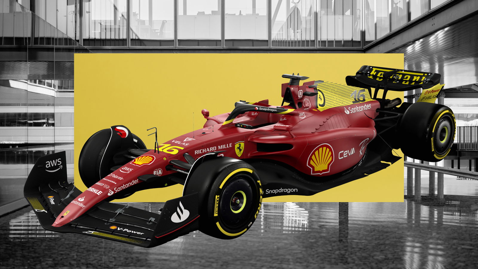 Ferrari Beri Sentuhan Kuning yang Ikonik untuk F1 GP Italia