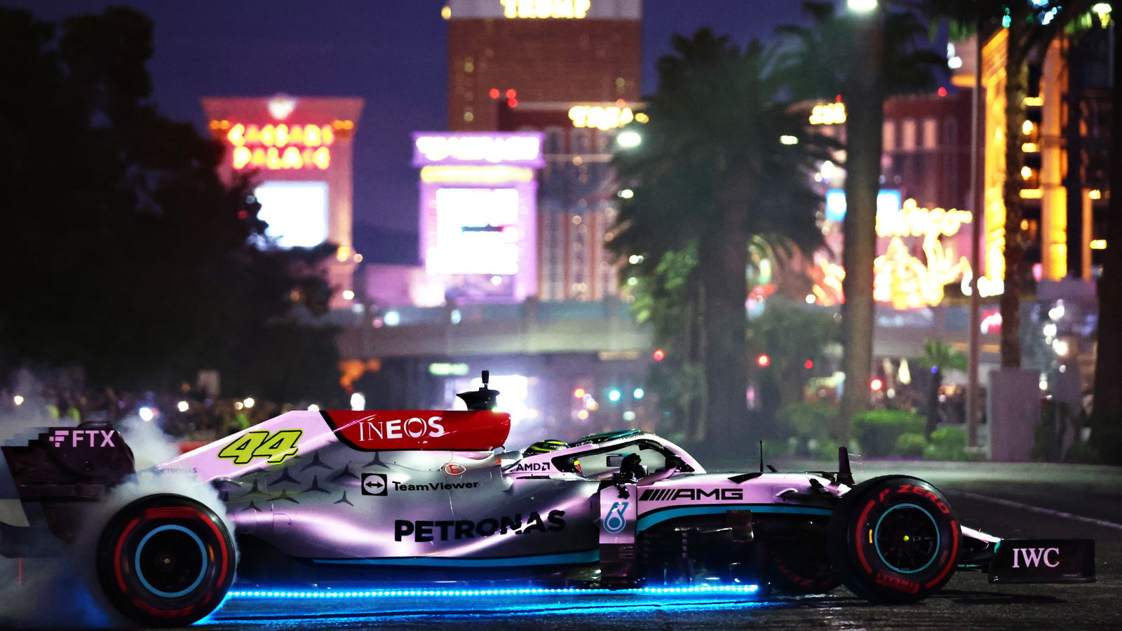 Hamilton headlines glitzy Las Vegas GP launch party