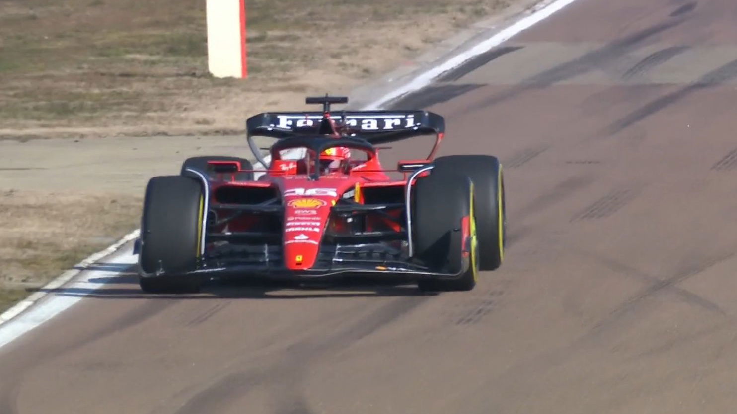 ‘Good signs already’ - Leclerc’s first impression of Ferrari’s new F1 car