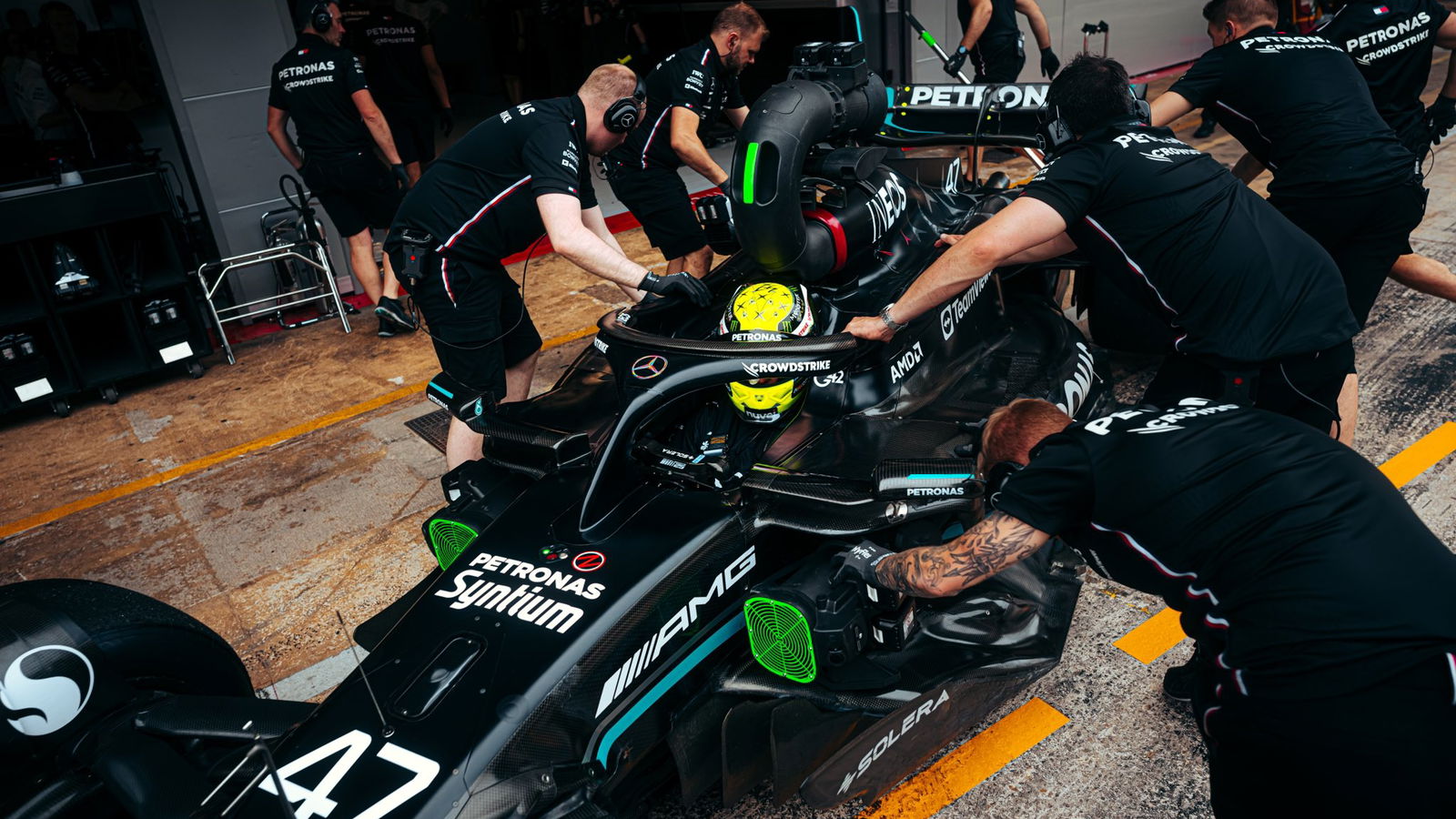 Balik ke Mobil F1, Schumacher 