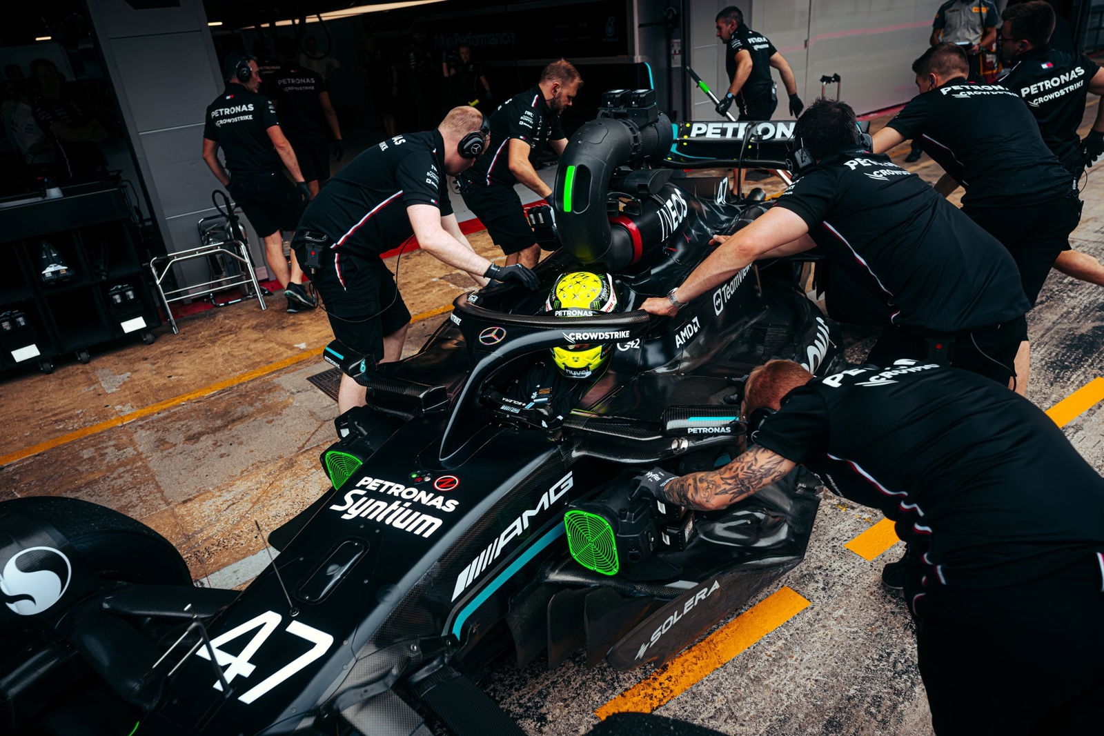 How Schumacher fared on Mercedes bow and return to F1 action
