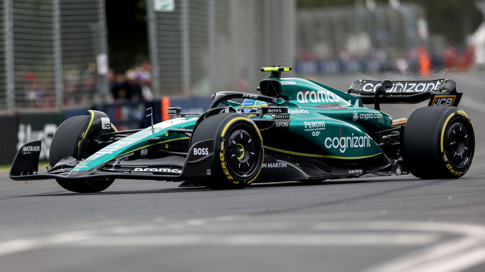 F1 GP Australia: Alonso Pimpin FP2 yang Basah dari Leclerc