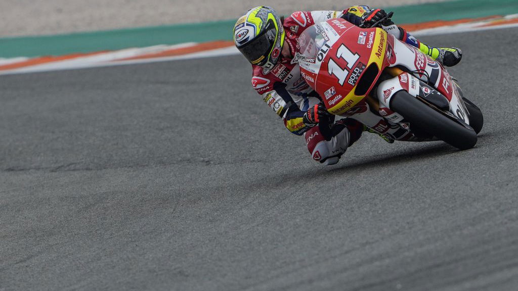 Fabio Di Giannantonio and Nicolo Bulega 'hard at work' for Gresini Racing