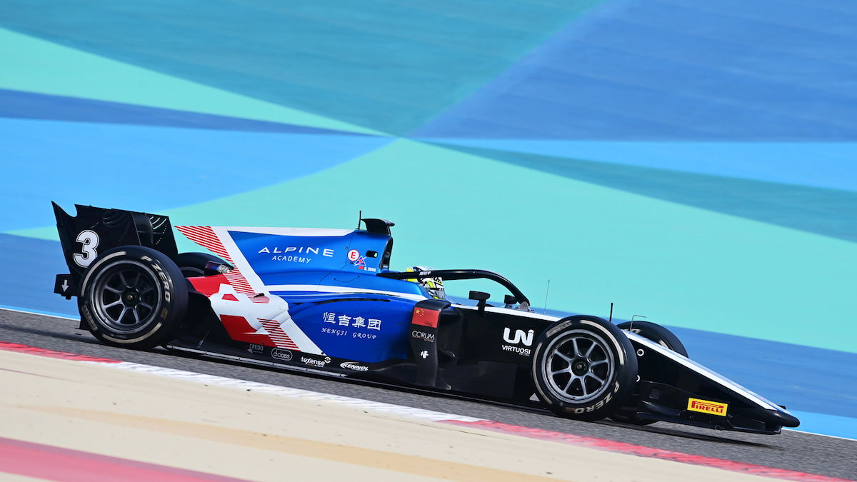 Zhou takes first F2 pole position of 2021 but is under investigation 