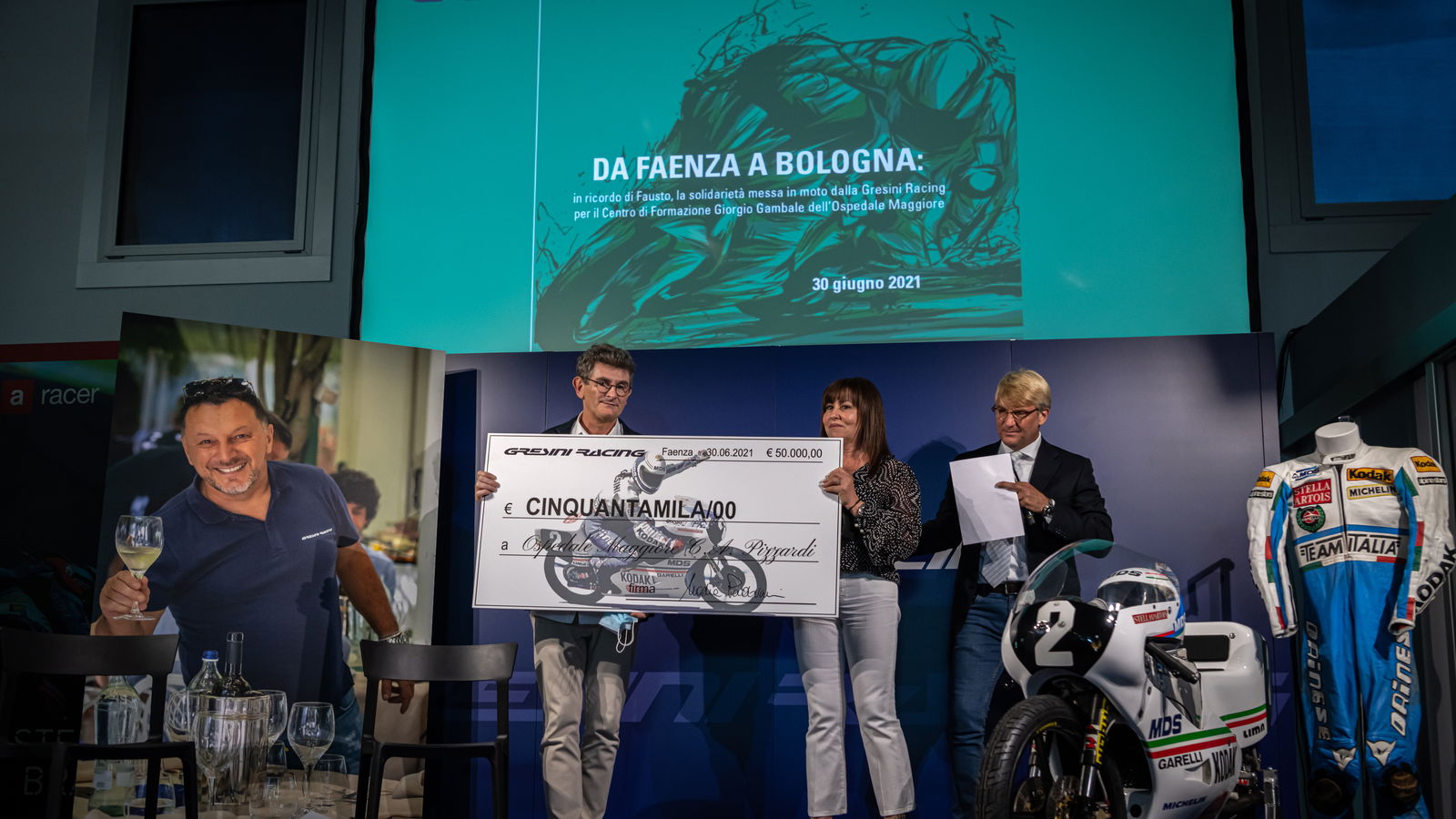 Gresini Racing donates simulators for medical training 