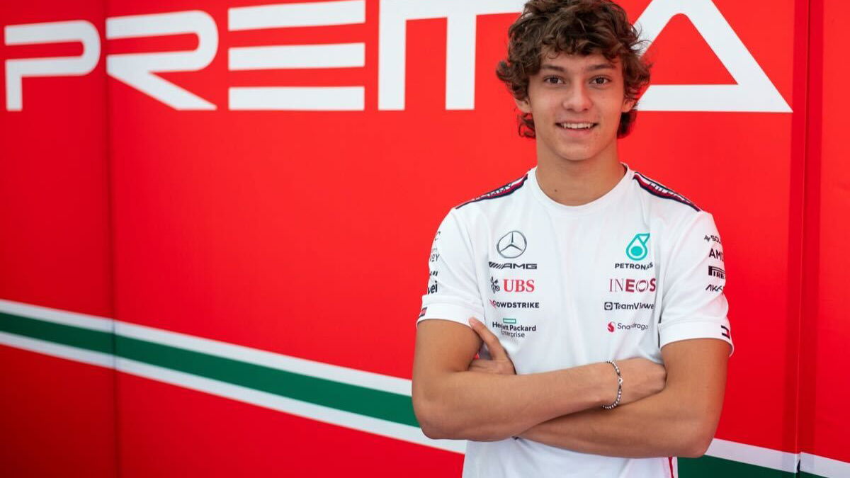 Wonderkid Mercedes Antonelli Naik ke F2 untuk Musim 2024