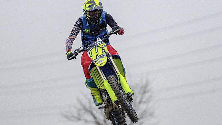 Valentino Rossi, motocross, Instagram, 