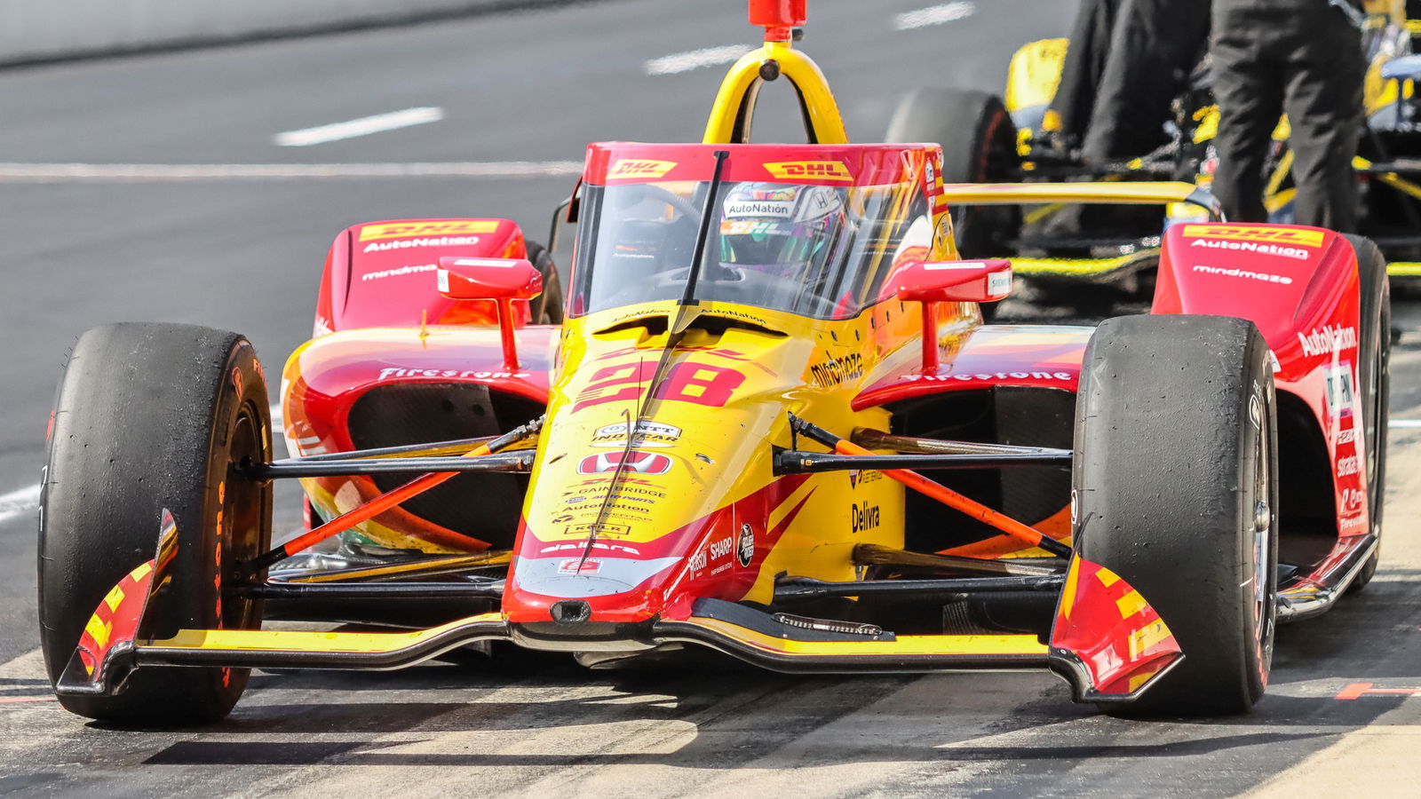 Windy Conditions Test Drivers on Fast Friday at Indianapolis