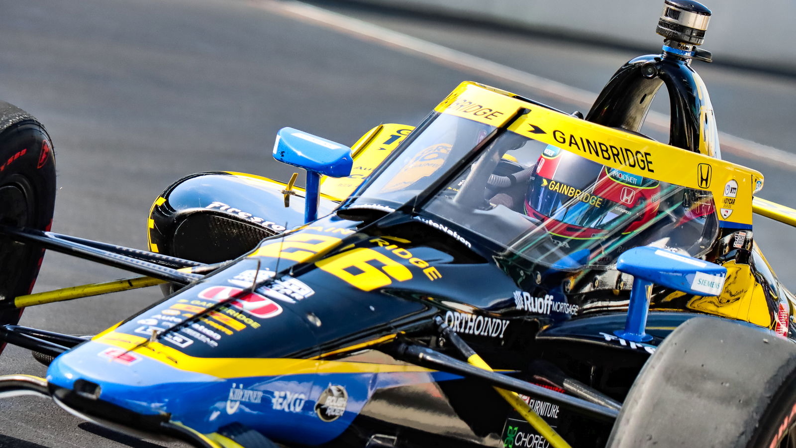 WATCH HERE: Colton Herta airborne in bad crash at Indy Carb Day