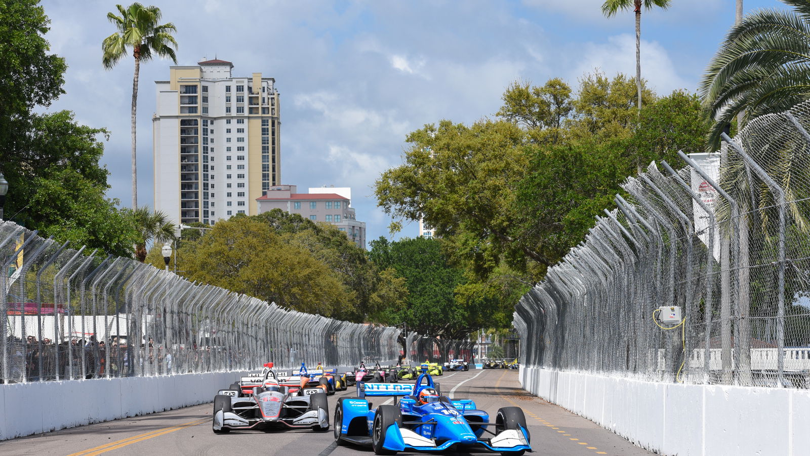 Rosenqvist soldiers to fourth in solid IndyCar debut