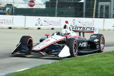 Perfect timing on pit road vaults Newgarden to Detroit Race 1 win