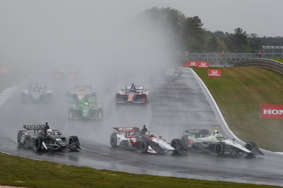 Heavy rain forces Barber IndyCar postponement