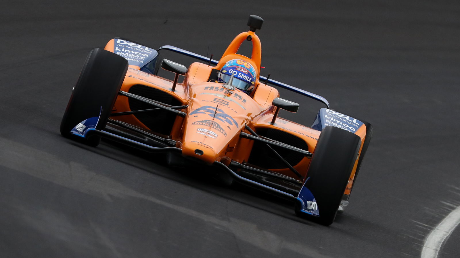 Kesulitan Indy kembali untuk Alonso di tes terbuka