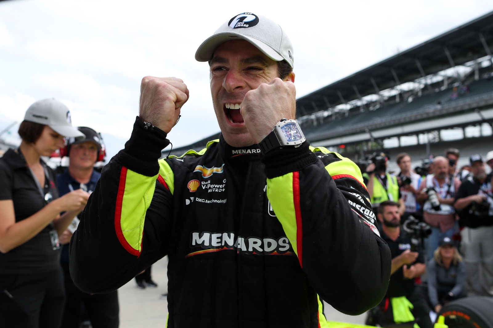 Simon Pagenaud claims career milestone Indy 500 pole
