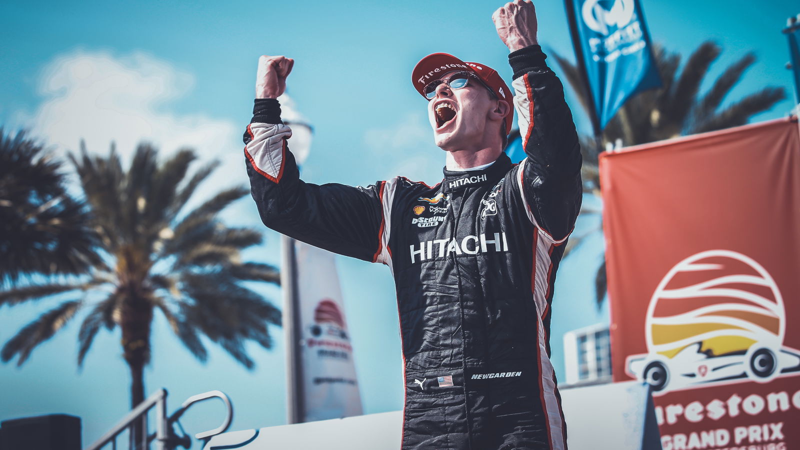 Newgarden fights through to St. Petersburg IndyCar victory