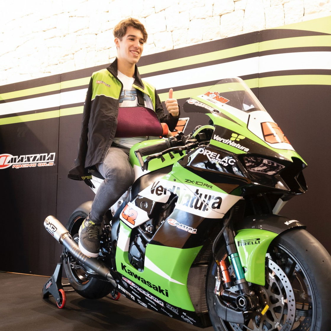 PICTURES: Haga's monster accident