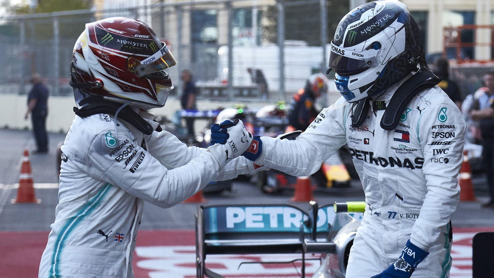 Hamilton: ‘Far too early’ to say Bottas is only F1 title rival