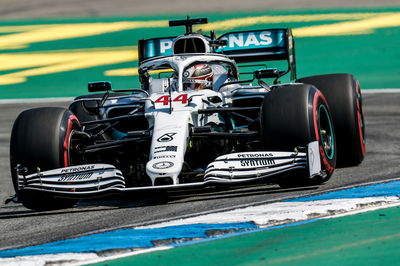 Mercedes duo praying for rain after hot Friday practice