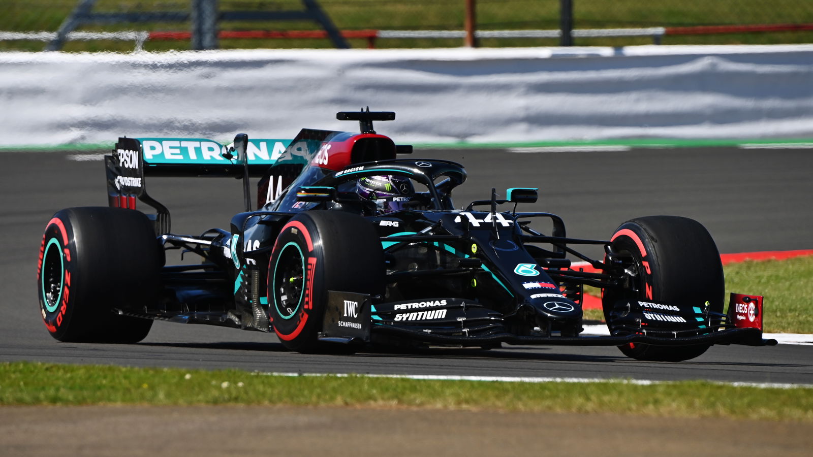 Hamilton stays on top in final F1 Anniversary GP practice