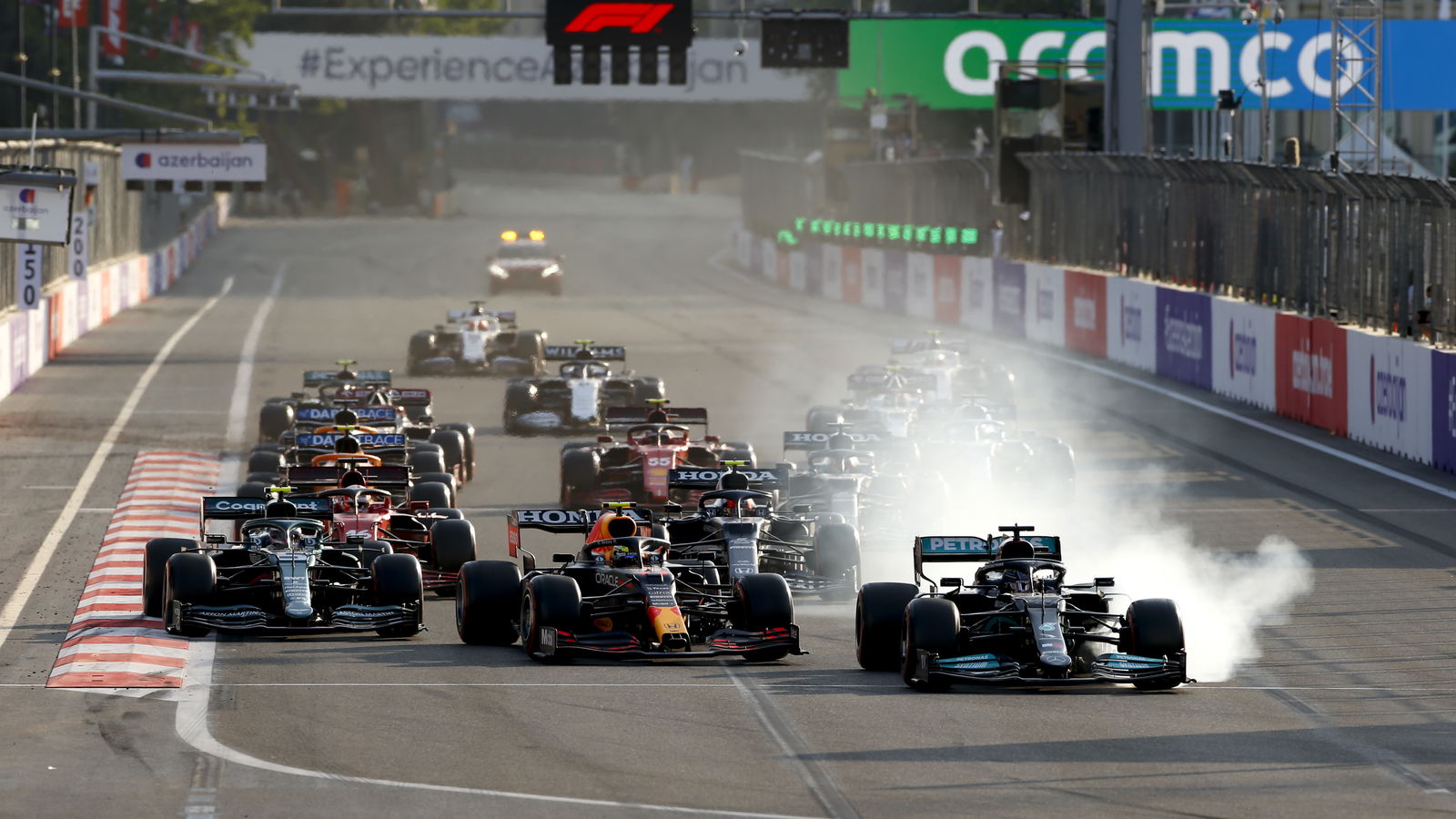 F1 GP Azerbaijan: 10 Hal Menarik dari Balapan Baku