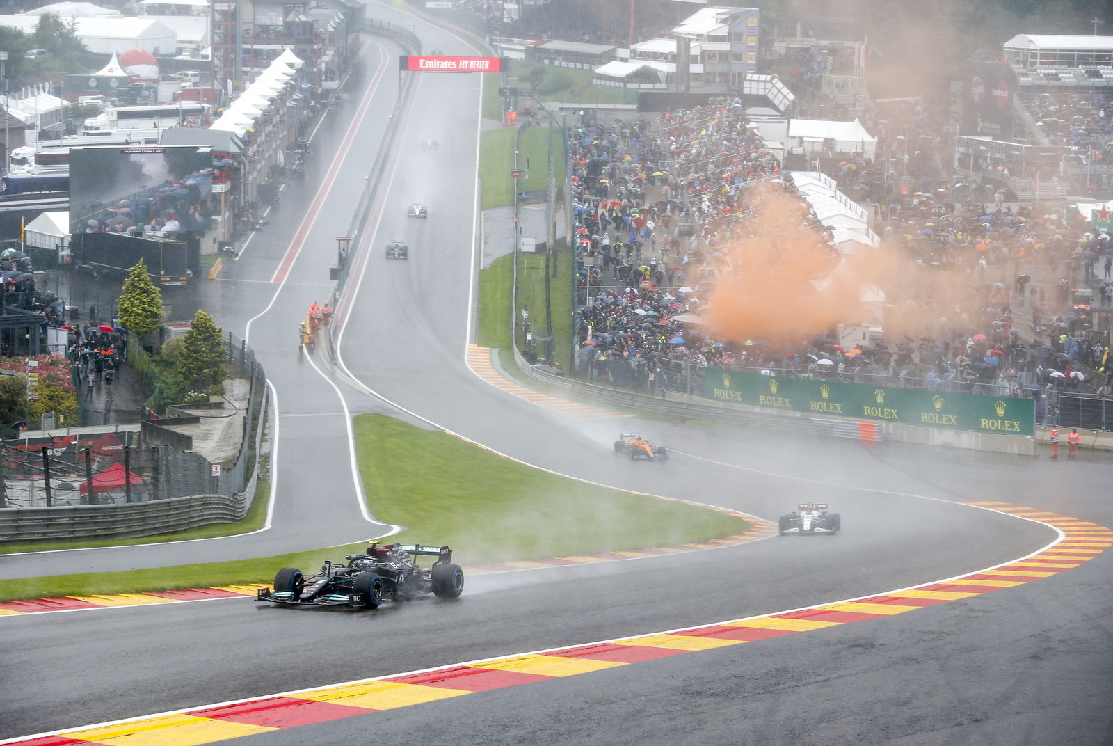 Why half points were awarded for one-lap Belgian F1 GP