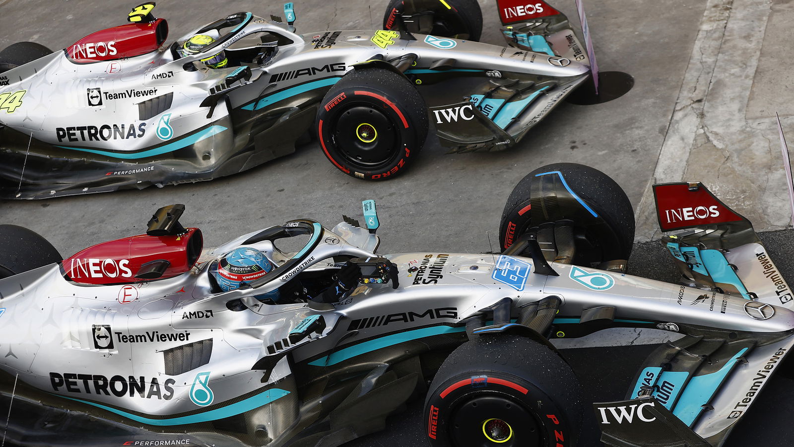 Russell reveals reason for Hamilton’s early F1 2022 experiments