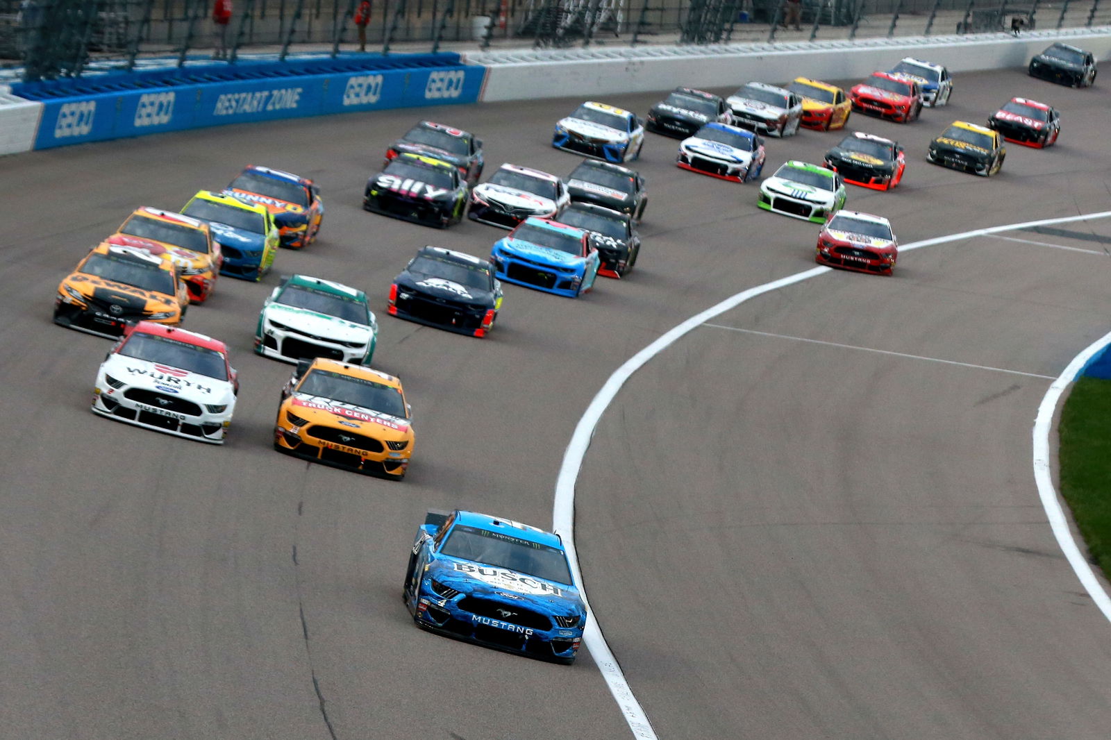 Digital Ally 400 - Starting Grid