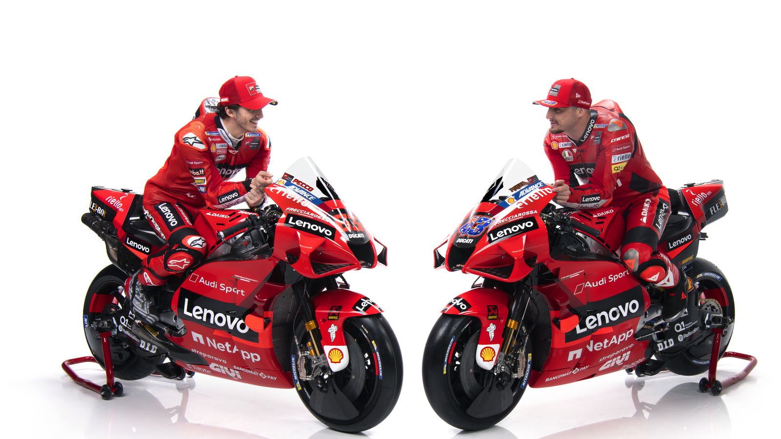 FIRST LOOK: Ducati unveils 2021 livery for Jack Miller, Francesco Bagnaia