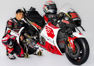 Takaaki Nakagami with 2023 LCR Honda.