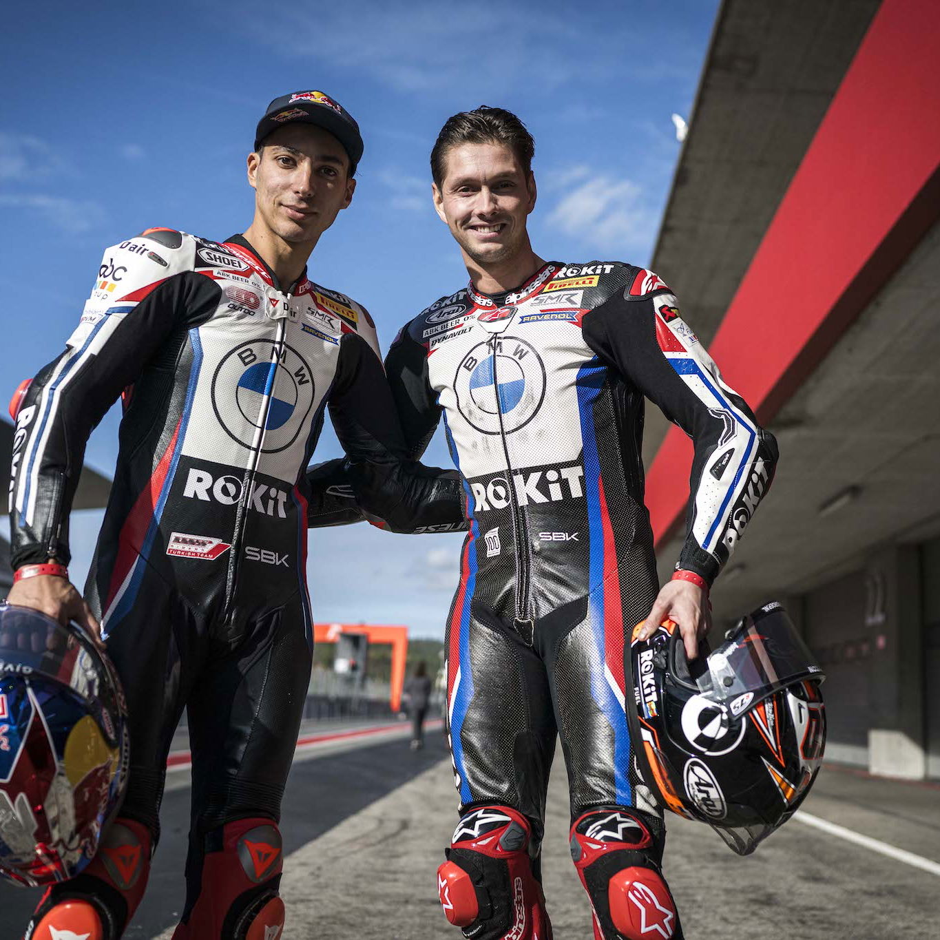 Toprak Razgatlioglu and Michael Van Der Mark, BMW WorldSBK Portimao 2023