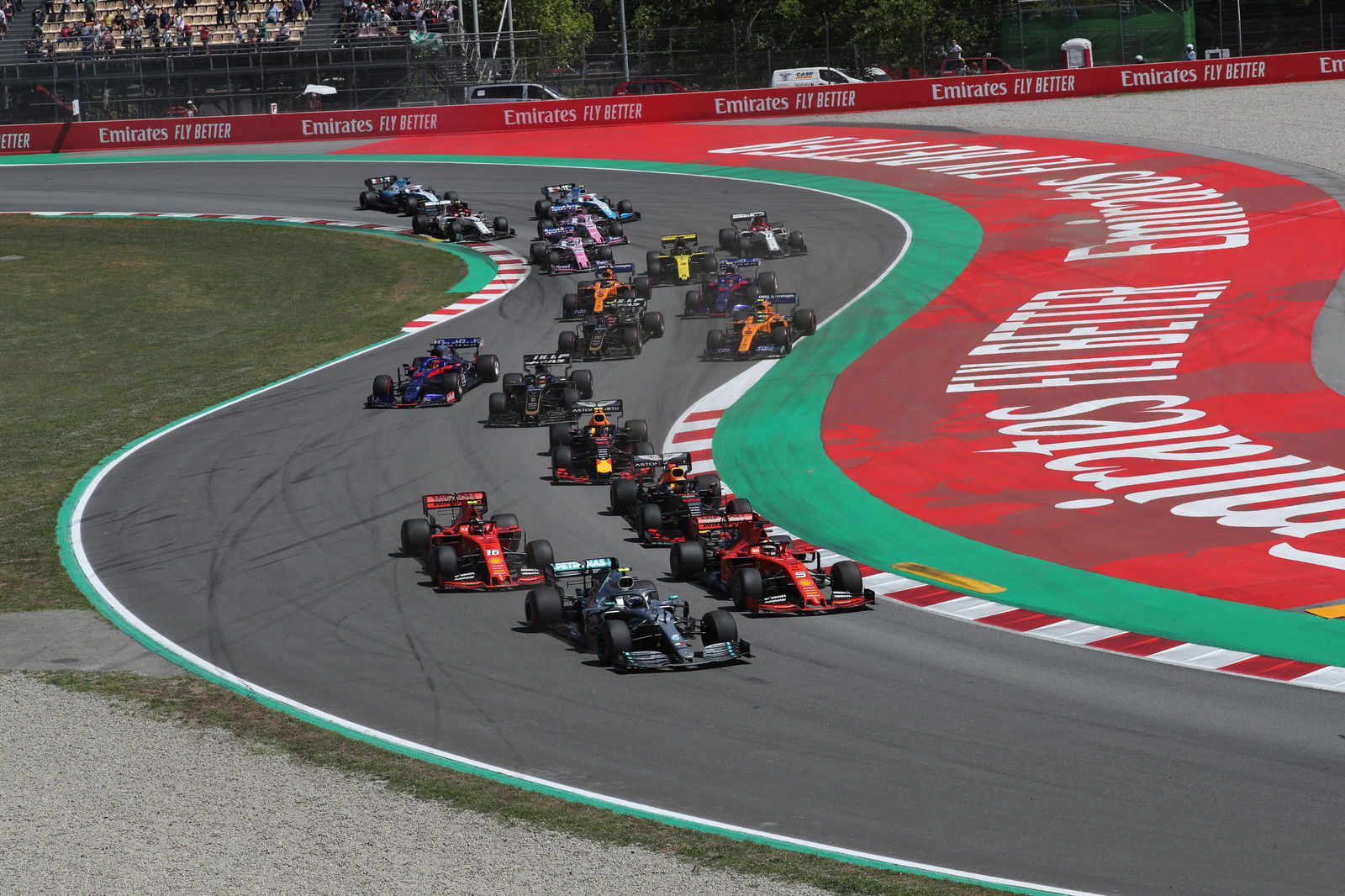 F1 Spanish Grand Prix - Starting Grid