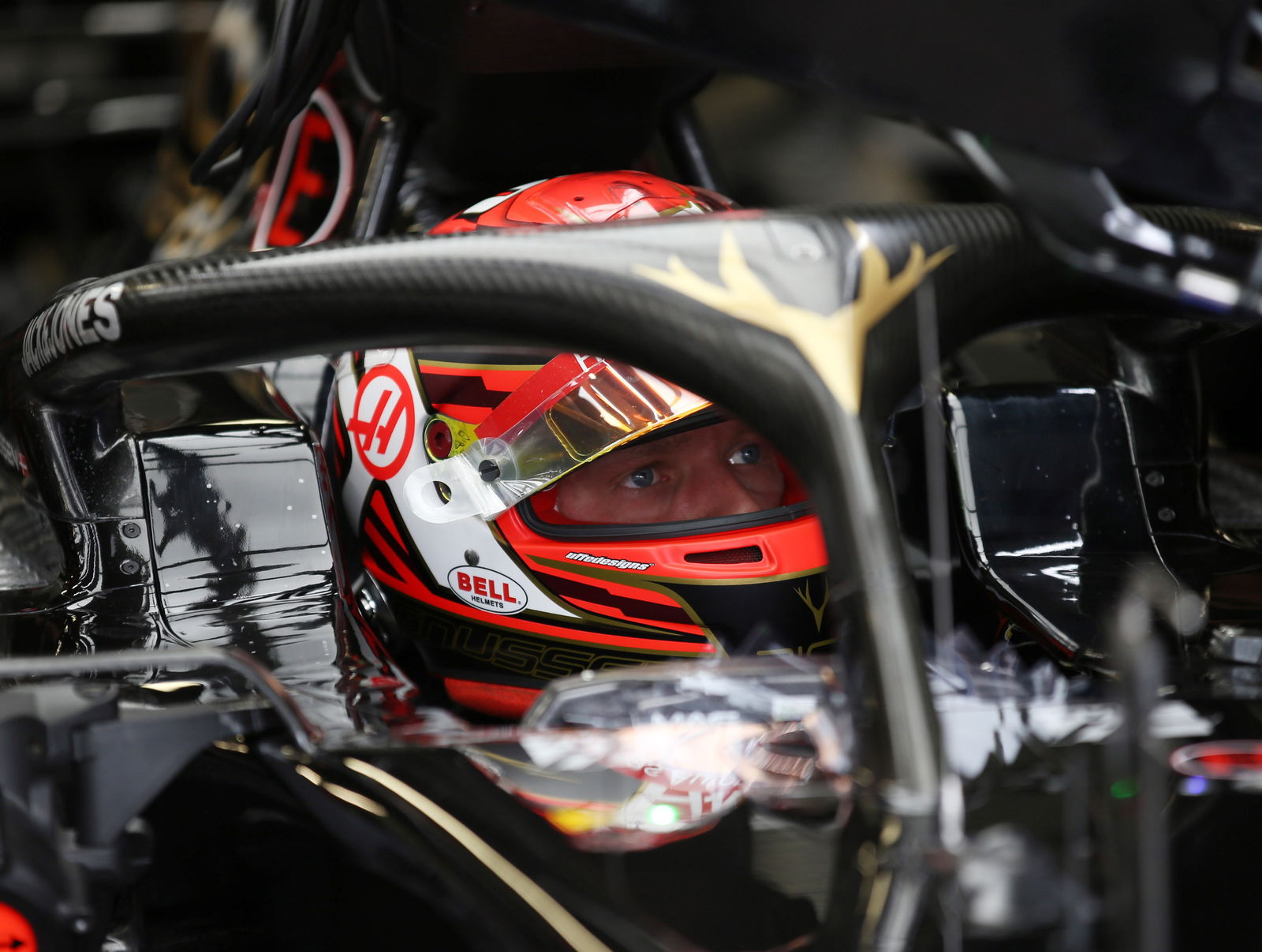 Rich Energy, stag logo, Haas, F1, 