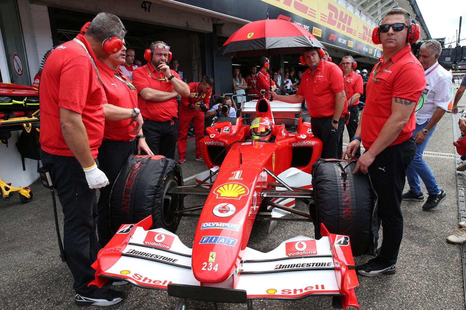 Vettel tersingkir di Q1 dengan masalah Ferrari di GP Jerman