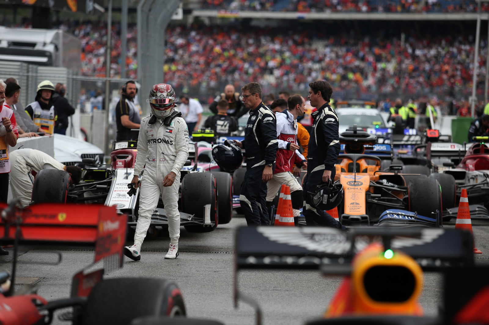 Raikkonen, Giovinazzi German GP starts under investigation