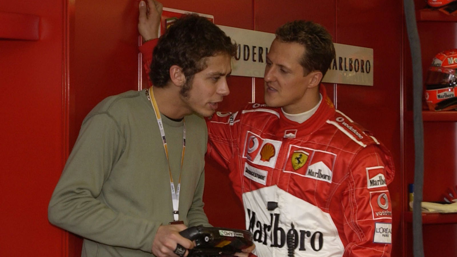 Rossi 'stunned' Schumacher during first Ferrari F1 test