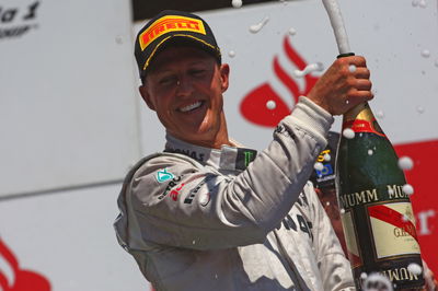 Mercedes pays tribute to F1 'icon' Schumacher on 50th birthday