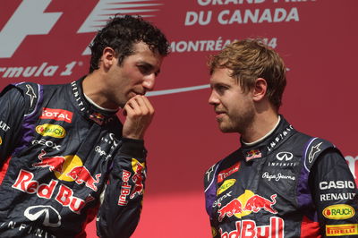 Daniel Ricciardo, Sebastian Vettel, Red Bull,