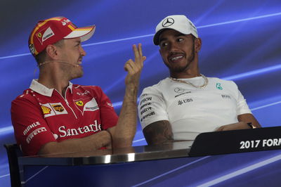 Lewis Hamilton, Sebastian Vettel,