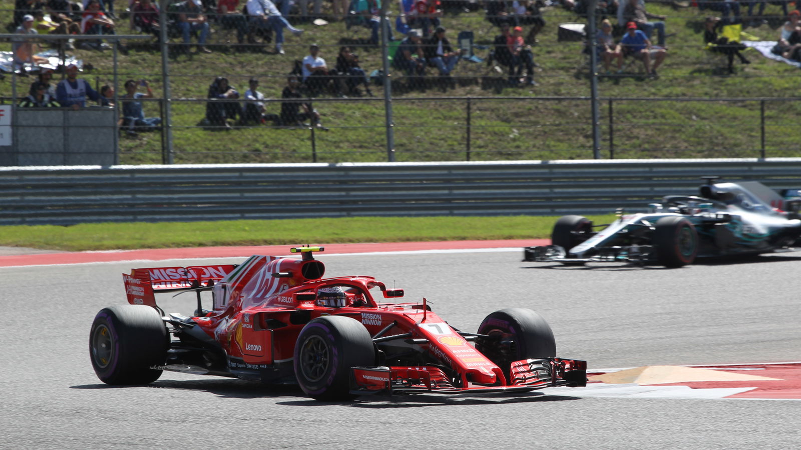 Raikkonen takes US GP victory, Hamilton fails to clinch title