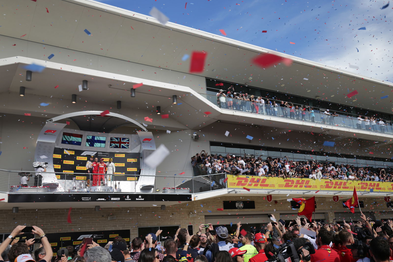 Kimi Raikkonen, Lewis Hamilton, Max Verstappen, F1, United States Grand Prix, COTA,
