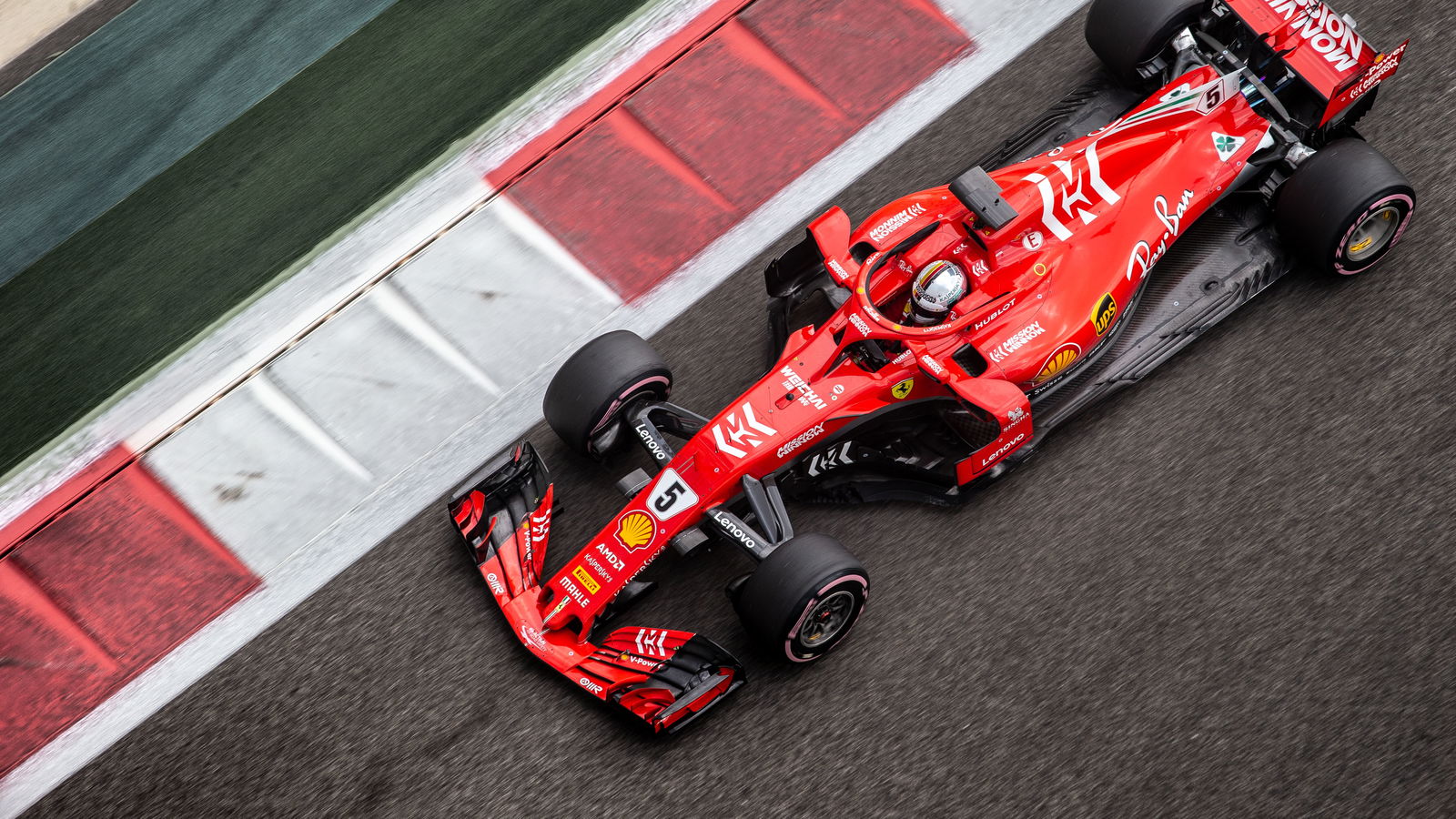 Vettel berada di puncak tes Abu Dhabi hari pertama setelah kecelakaan