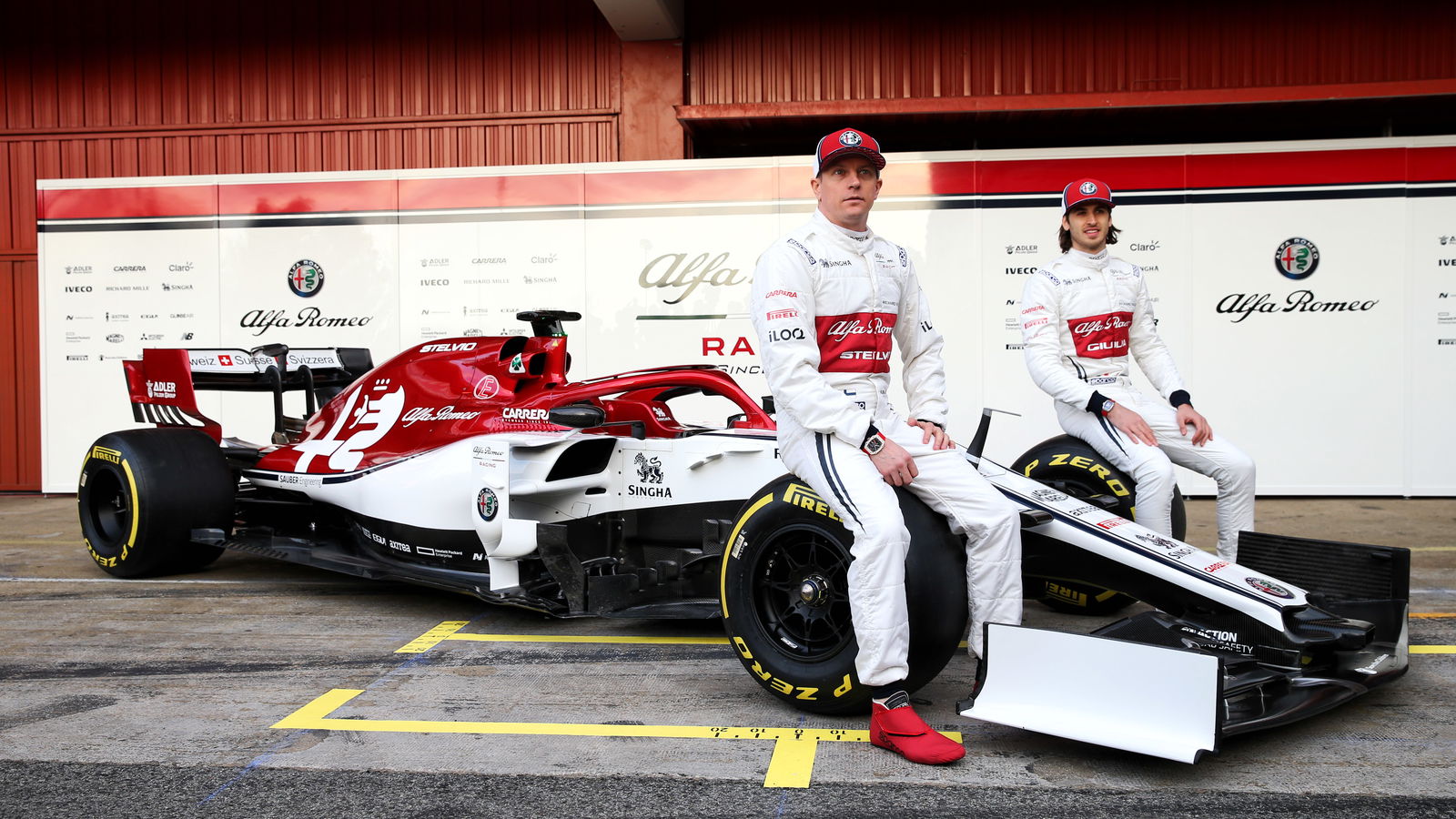 Alfa Romeo’s 2019 F1 car officially unveiled