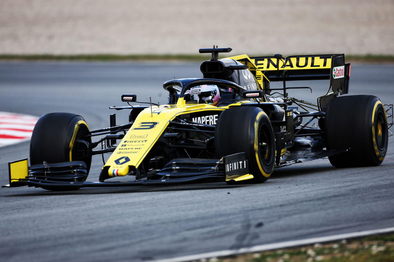 Barcelona F1 Test 1 Times - Tuesday 4pm