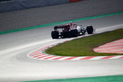 Leclerc tops day two of F1 testing as Gasly crashes out