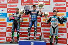 Thruxton, 2023, O'halloran , Podium, Race three, BSB, British Superbikes, Jackson, Nesbittt