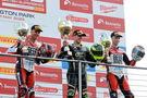 Podium three, Ryde, Bridewell, Irwin, Donington, 2023, round three