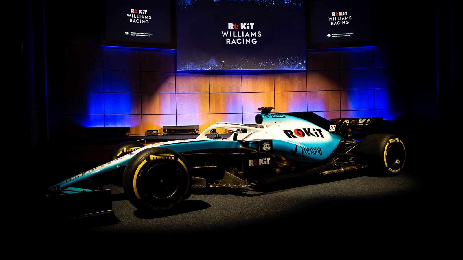 Williams memperkenalkan livery Formula 1 yang direvisi untuk FW42