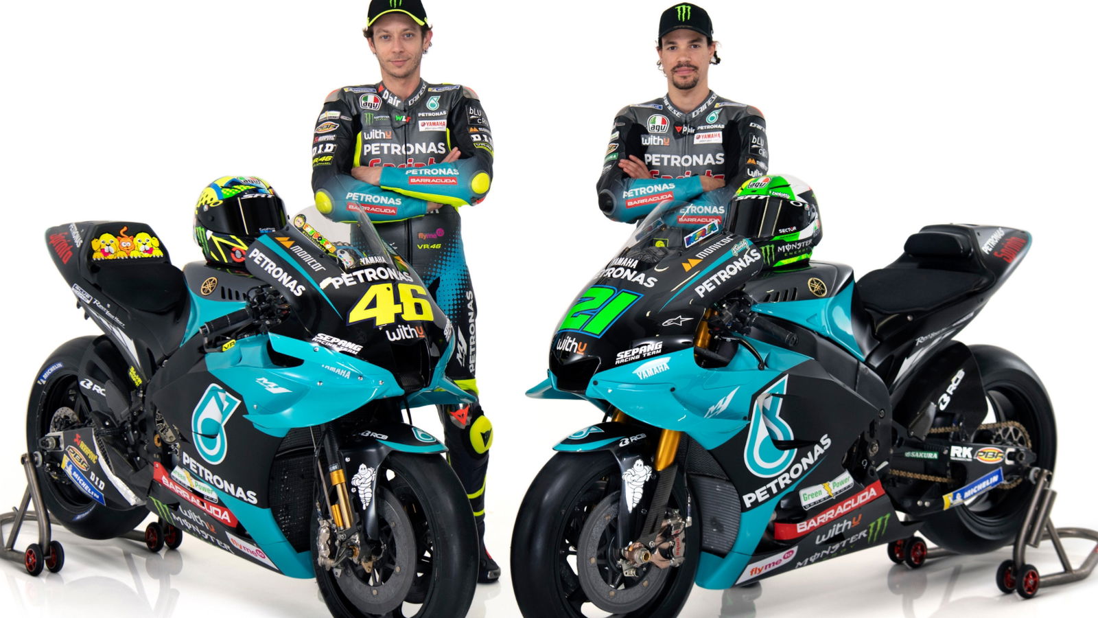 FIRST LOOK: Valentino Rossi joins Franco Morbidelli in Petronas Yamaha colours