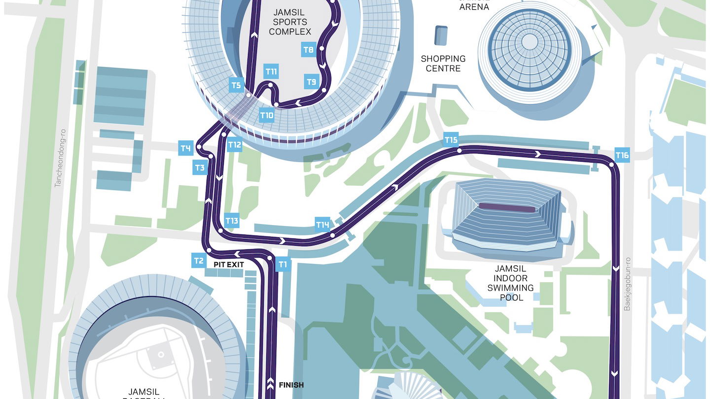 Seoul Formula E circuit revealed for 2019-20 race